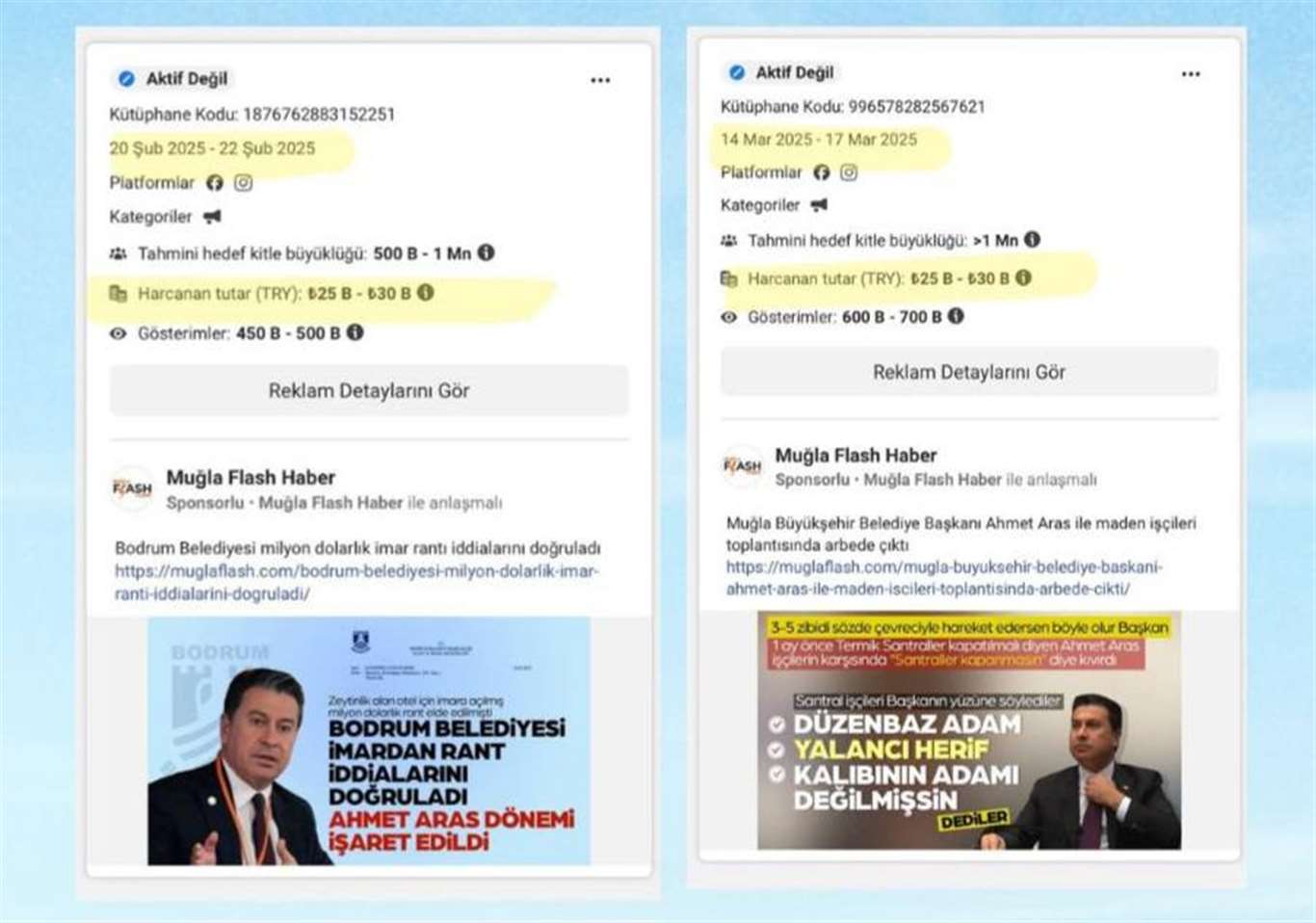 Aras'a Almanya'dan sistematik karalama kampanyası haberi